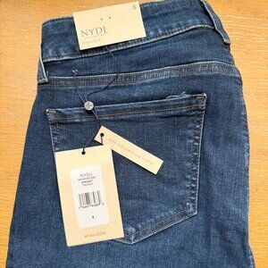 NYDJ Marilyn Straight cut size 8 32" inseam Brand new